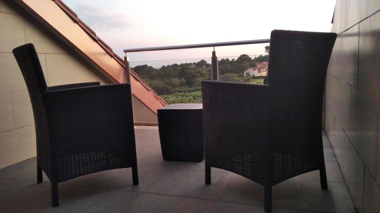 Chalet Con Vista A Las Islas Cies Sanxenxo Esterno foto